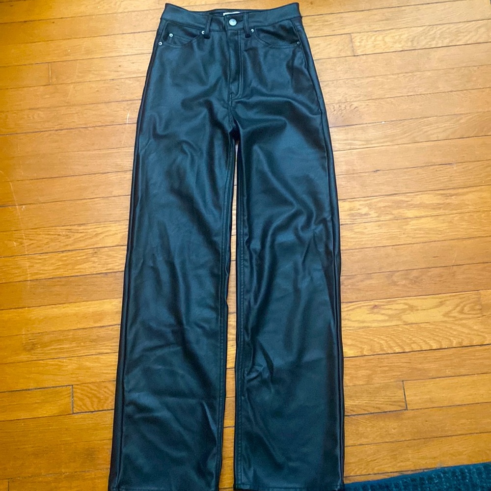 H&M Leather Pants